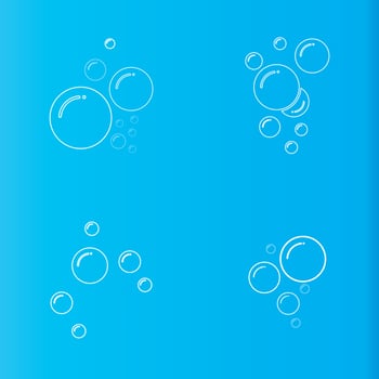 Bubble  icon vector
