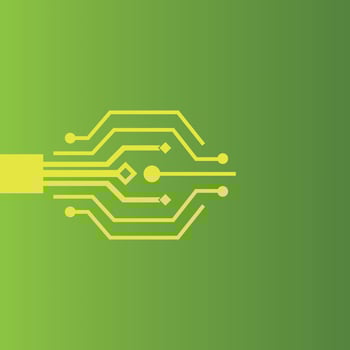 Circuit Logo Template vector