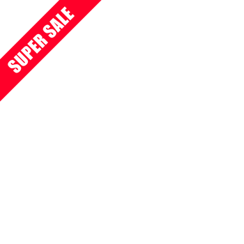 Super sale red ribbon. illustration png