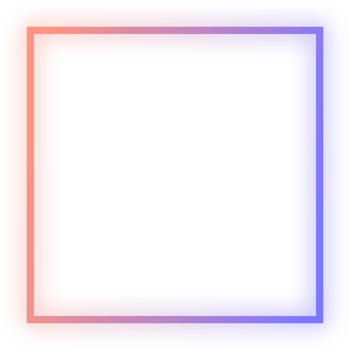 square gradient outline element png