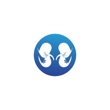 Kidney Care logo designs template vector