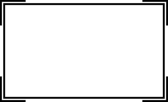 frame icon on white background. frame border line sign. vintage frame symbol. flat style. vector