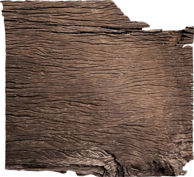 Old wooden sign board isolated png