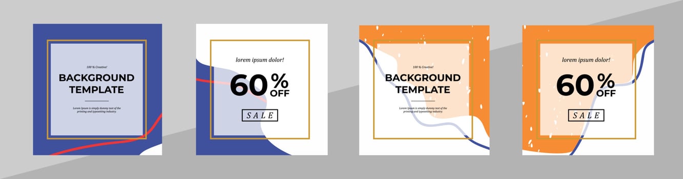 Vector modern floral banner design for social media cover, flyer, invitation card, website design, book cover, poster