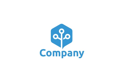 a simple gecko logo with an icon that is formed from a combination of subtle gecko leg and storage box. good for computing, databases, file management business, security, etc. vector