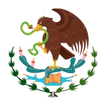 coat of arms of mexico vector