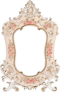 Vintage Photo frame isolated png