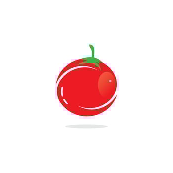 Tomato Logo Design Template vector