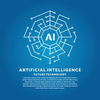 vector illustration of technology themed background design