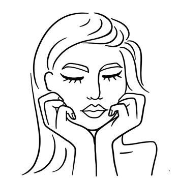 Beauty woman, Woman line art, Woman pose png