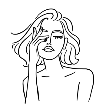 Beauty woman, Woman line art, Woman pose png