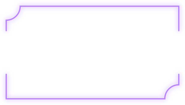 Neon frame sign element png
