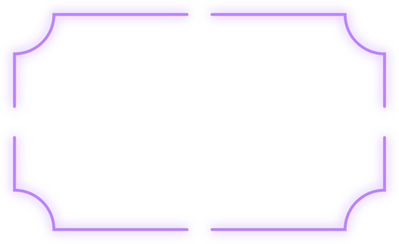 Neon frame sign element png