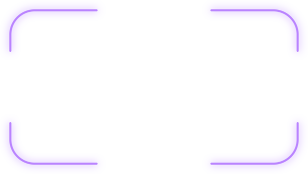 Neon frame sign element png