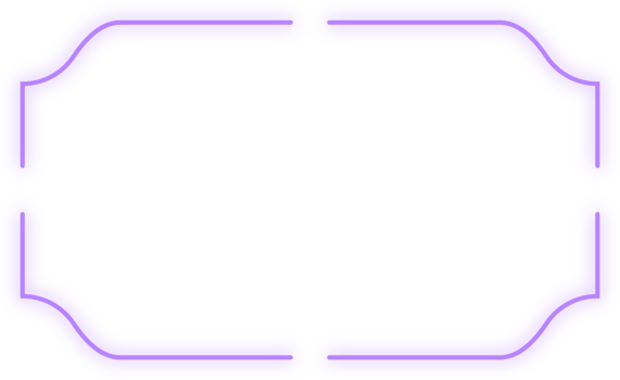 Neon frame sign element png