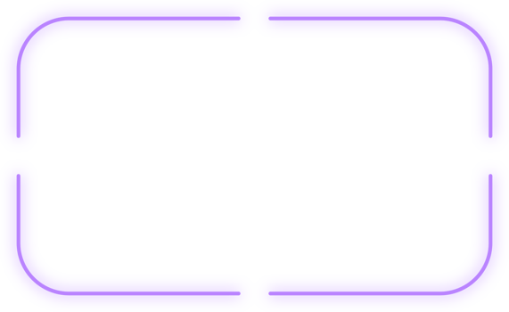 Neon frame sign element png