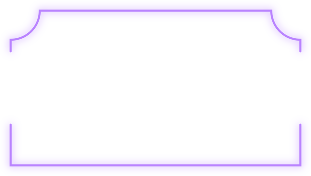 Neon frame sign element png