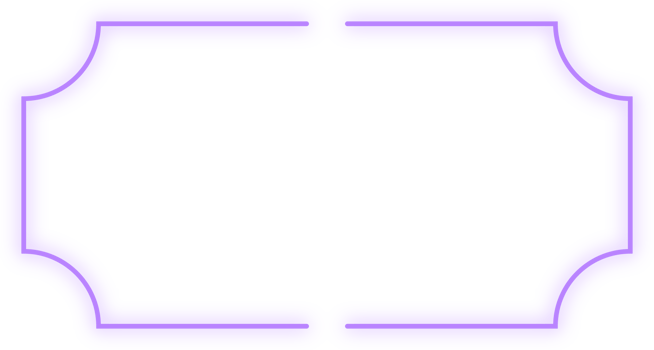 Neon frame sign element png
