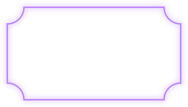 Neon frame sign element png