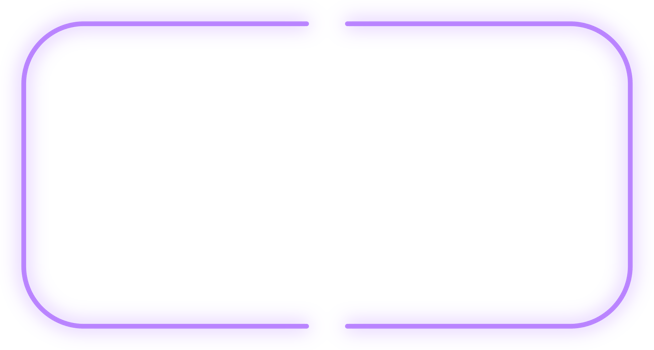 Neon frame sign element png