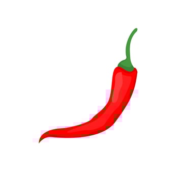 Vector red chilies
