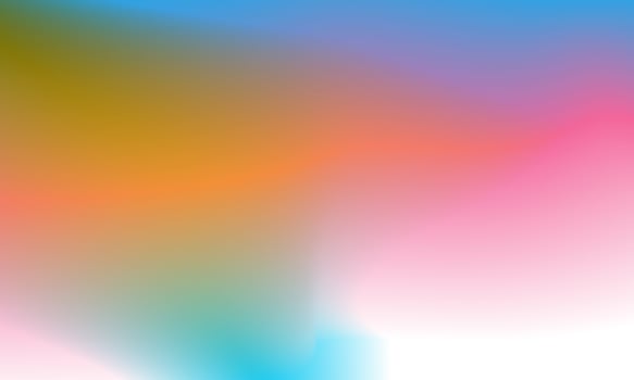 Beautiful gradient background yellow and blue smooth and soft texture vector