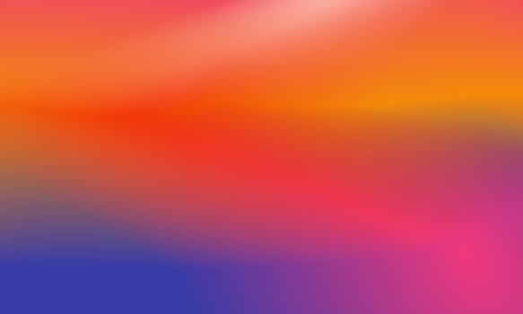 Beautiful gradient background yellow , blue and red smooth and soft texture vector