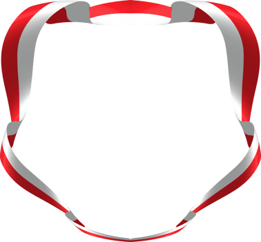 Indonesia flag frame png