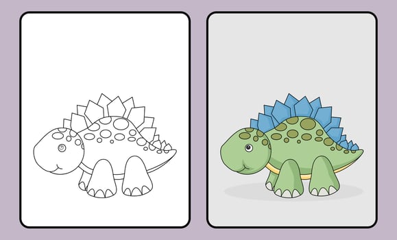 learn coloring for kids and elementary school. vector