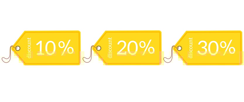 Illustration vector. discount coupon icon vector