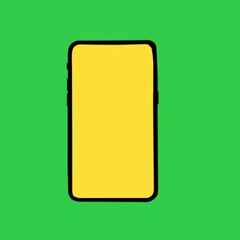 mobile phone icon vector illustration