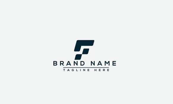 F Logo Design Template Vector Graphic Branding Element.