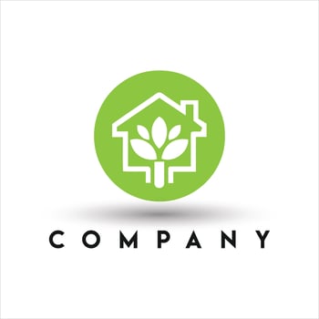 Eco House Logo. Nature House Logo vector