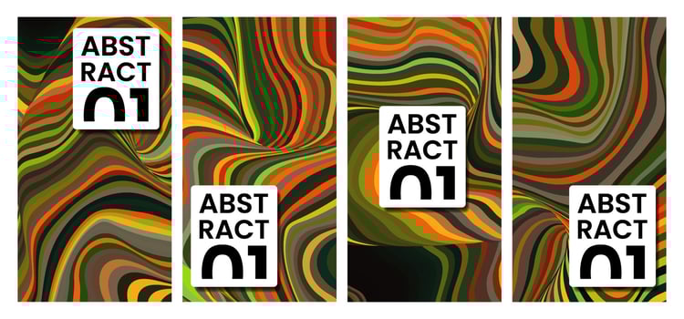Abstract Groovy Background. wavy liquid wave backgrounds vector