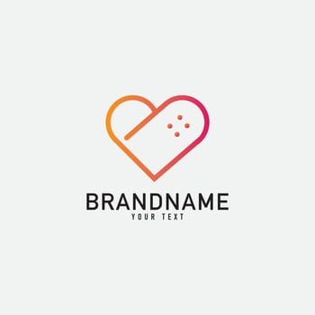 Creative minimal monochrome monogram symbol. Premium business logo for corporate identity. Minimalist logo design and simple element. vector