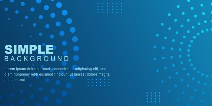 Simple technology background with dotted halftone decoration. Vector illustration