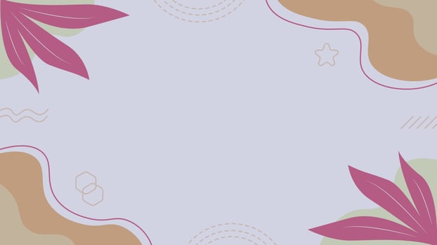 Background template with copy space for text and images design by abstract colored shapes, line arts vector