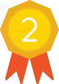 Winner Flat Icon vector
