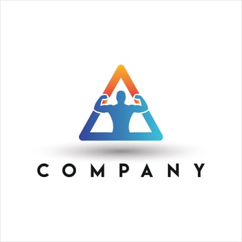 Body Fitness Logo. Fitness Gym Logo vector