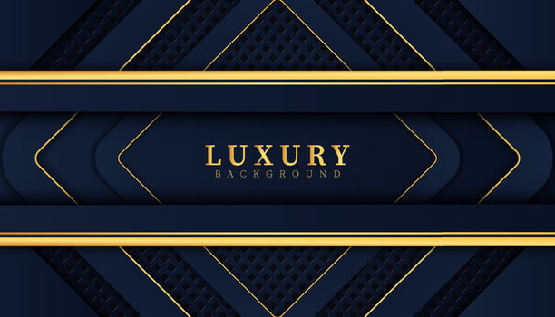 Abstract modern golden luxury background vector
