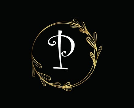 luxury letter logo vector