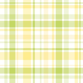 Seamless pattern in fantasy light yellow and bright green colors for plaid, fabric, textile, clothes, tablecloth and other things. Vector image.