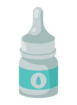 medical droper drug vector