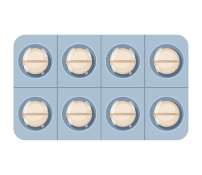 medicine pills drugs vector