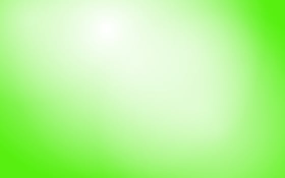 Abstract gradient green light background vector