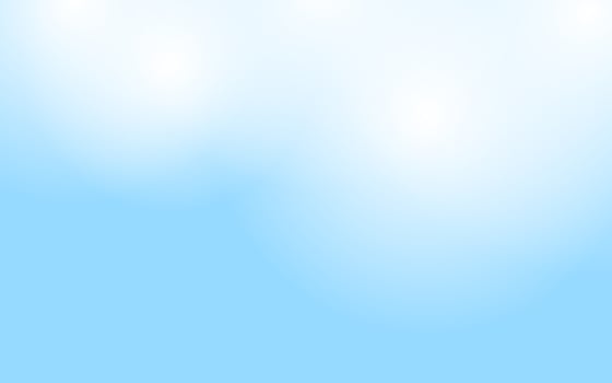 Abstract gradient blue light background vector