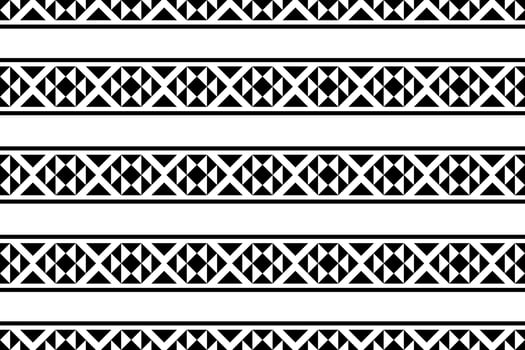 Geometric ethnic seamless pattern traditional. Design for background, wallpaper, illustration, textile, fabric, clothing, batik, carpet, embroidery. vector