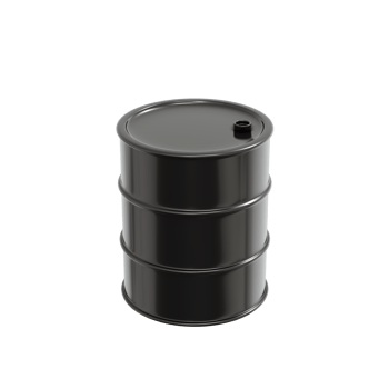 3D Rendering of petroleum oil drum container barrel png