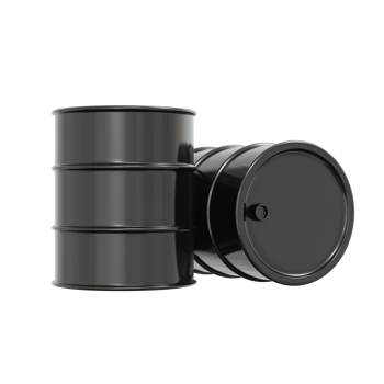 3D Rendering of petroleum oil drum container barrel png