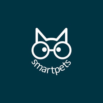 pet cat logo illustration vector design